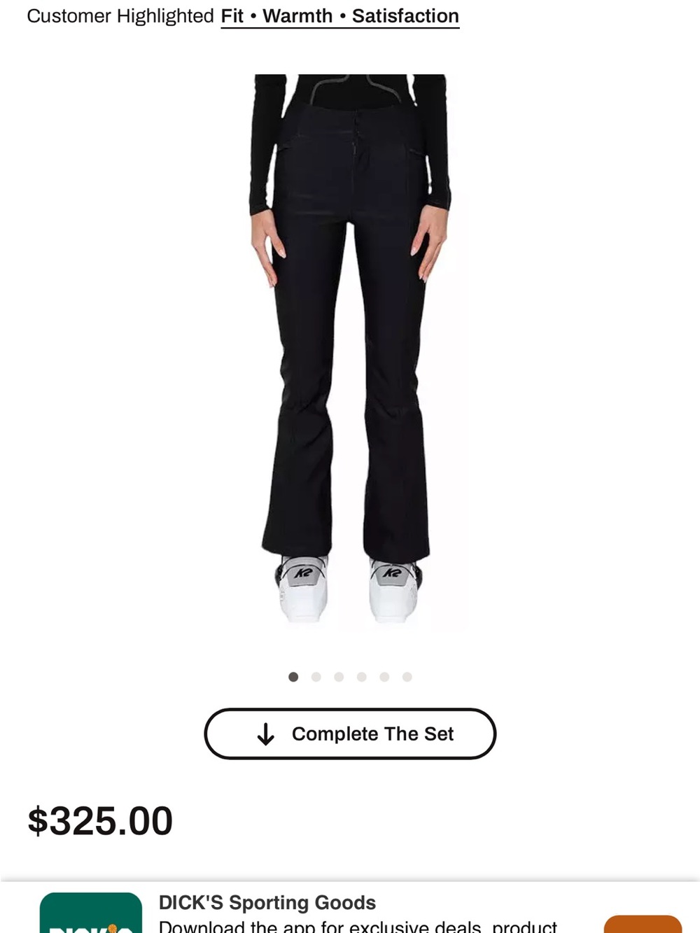 Halfdays Emma Soft Shell Snow Pant